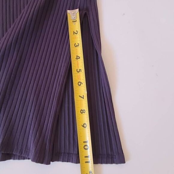 J Jill Womens Ribbed Sleeveless Shift Grey Casual Dress Medium Petite - Picture 11 of 12